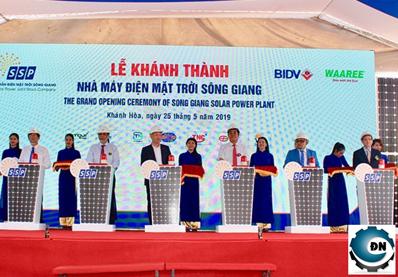 Khánh thành Nhà máy điện mặt trời Sông Giang